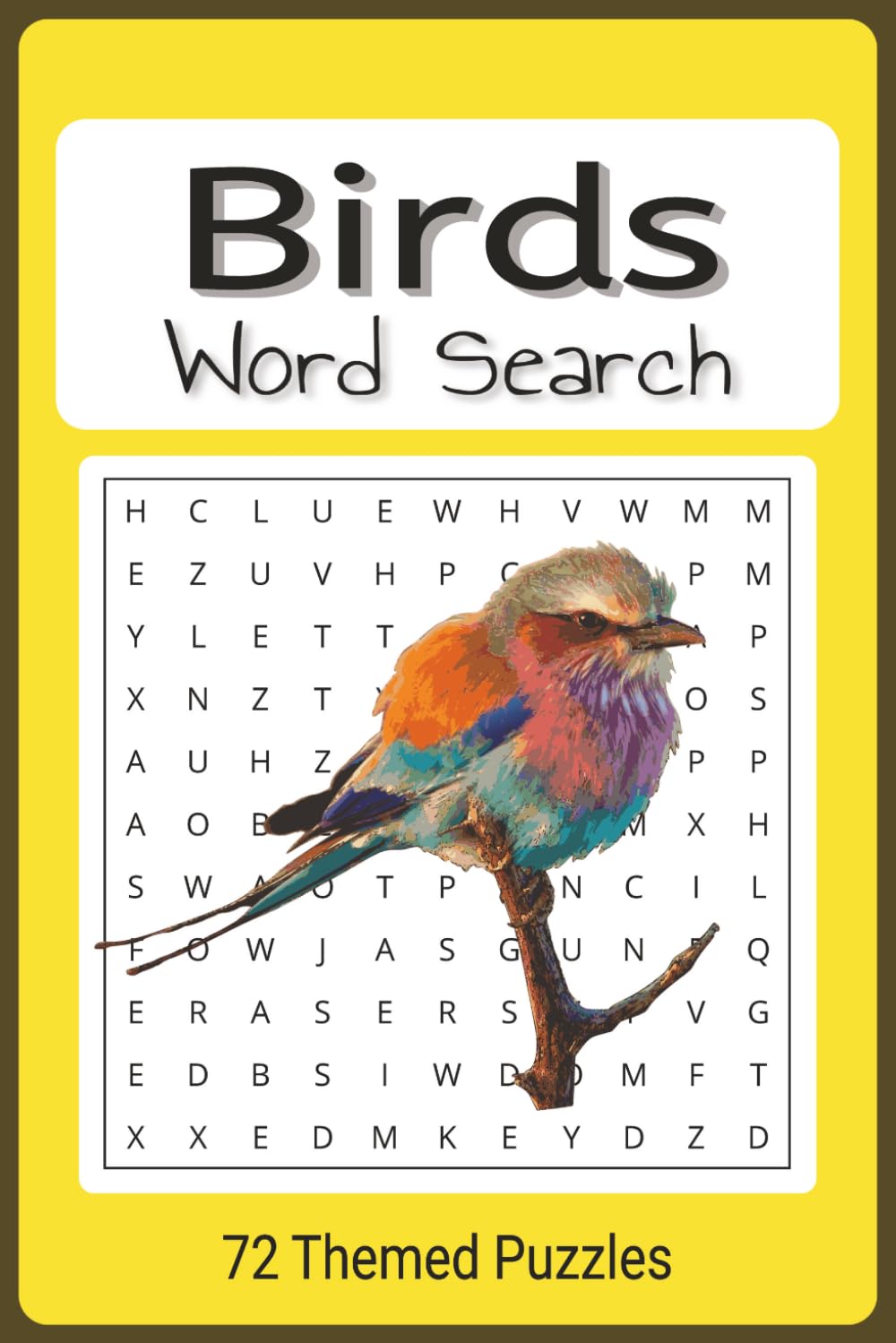 Birds word search puzzle book: Word search book based on birds and related items,6X9 inch easy to read, 55 puzzles 110 pages