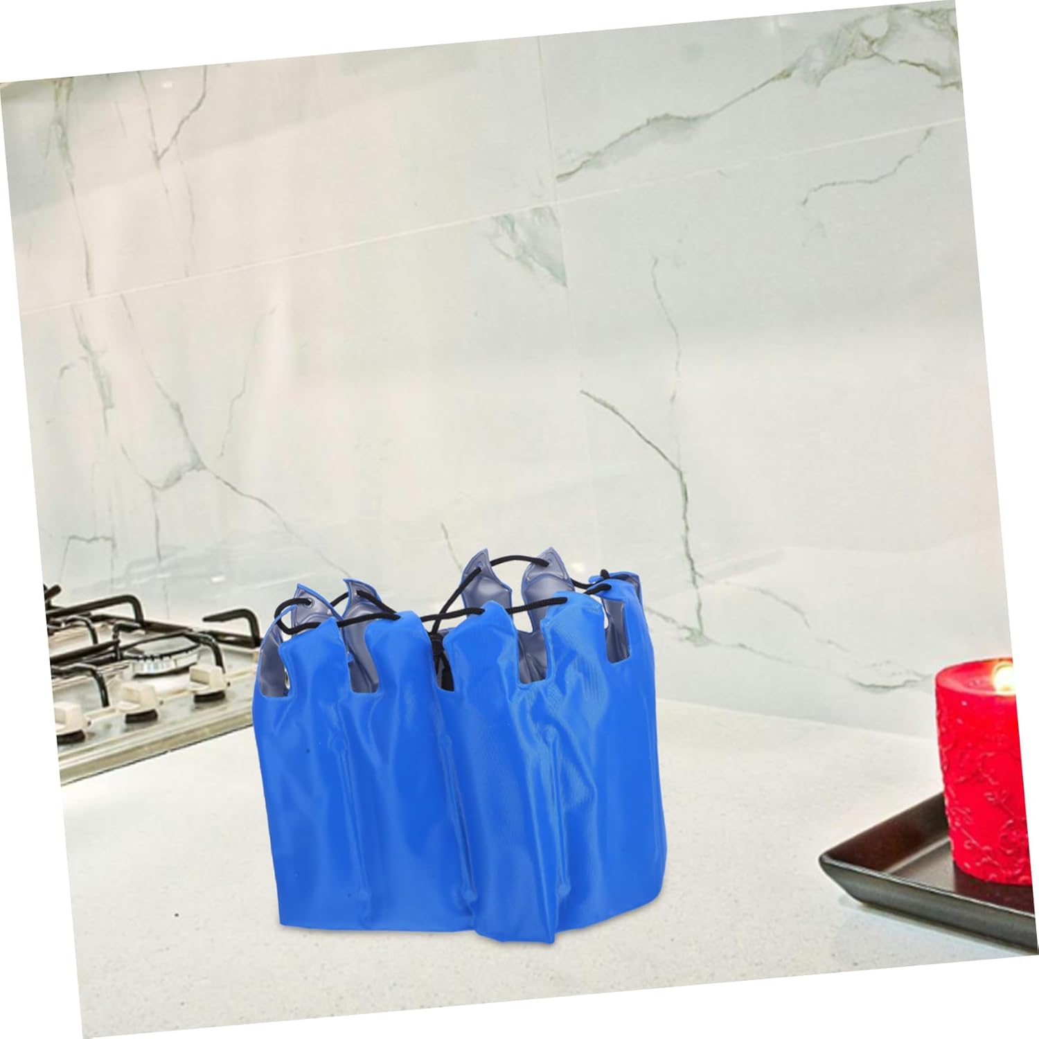 ABOOFAN Portable Ice Cube Storage Bags Reusable Freezer Bins for Bag Insulation for Cooler