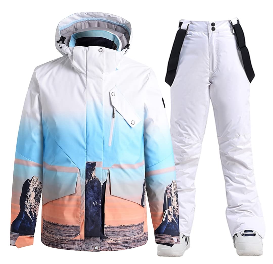 Alloaone Traje Nieve Hielo Para Hombre O Mujer Trajes Invierno Impermeables Ropa Snowboard Conjuntos Esquí Chaquetas Y Pantalones