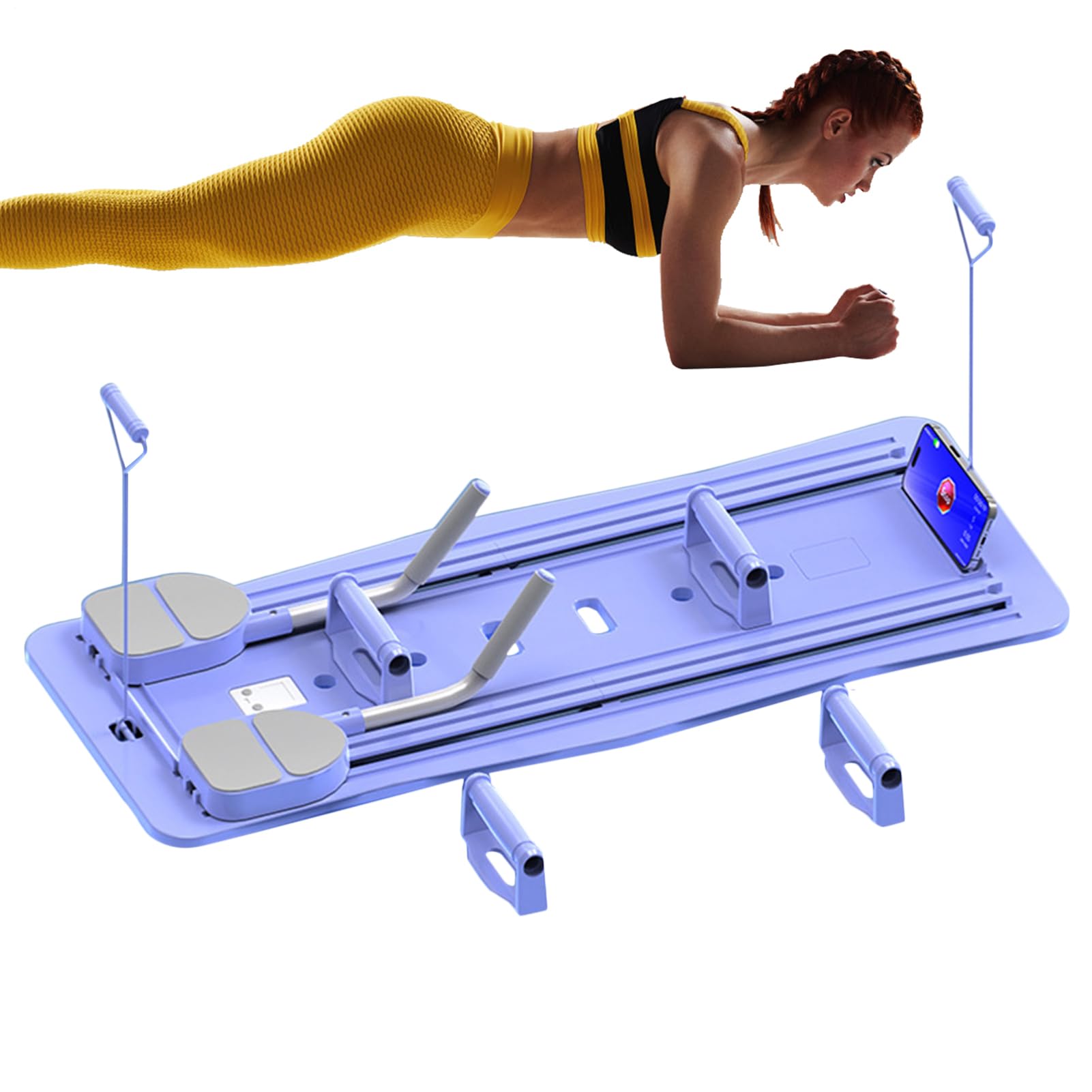Tavola da allenamento per pilates, portatile, per esercizi addominali, per adolescenti, ragazze, giovani, donne, amici, marito, moglie, figlio, figlia, ragazzi