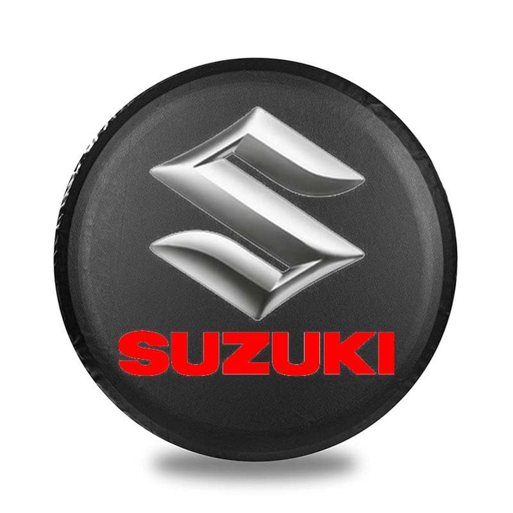 Cubierta de llanta de Refacción para Suzuki Grand Vitara,Coche Funda Rueda Repuesto Impermeable Prueba de Polvo Protección Ruedas Neumático Bolsa de Almacenamiento Funda,15inch