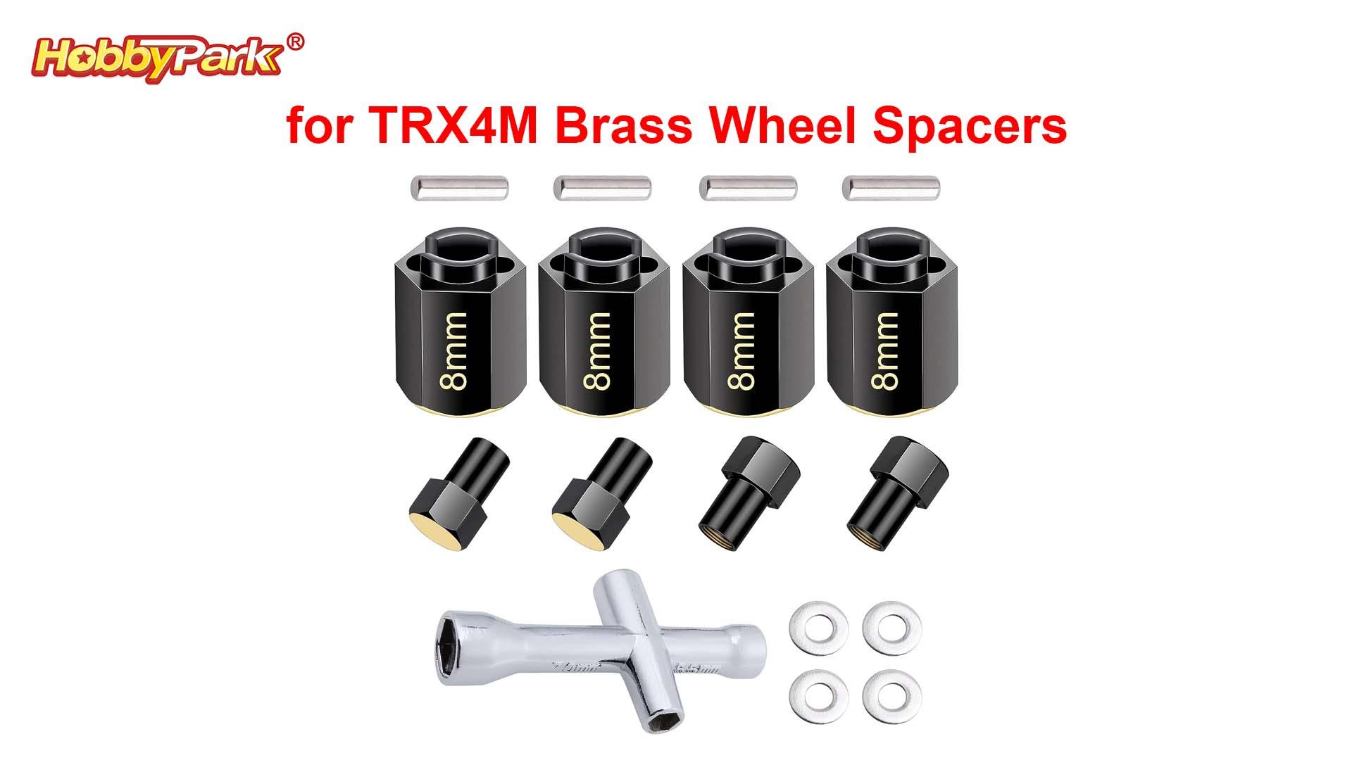 Amazon.com: HobbyPark Brass Hex Extension for TRX4M Upgrades Parts
