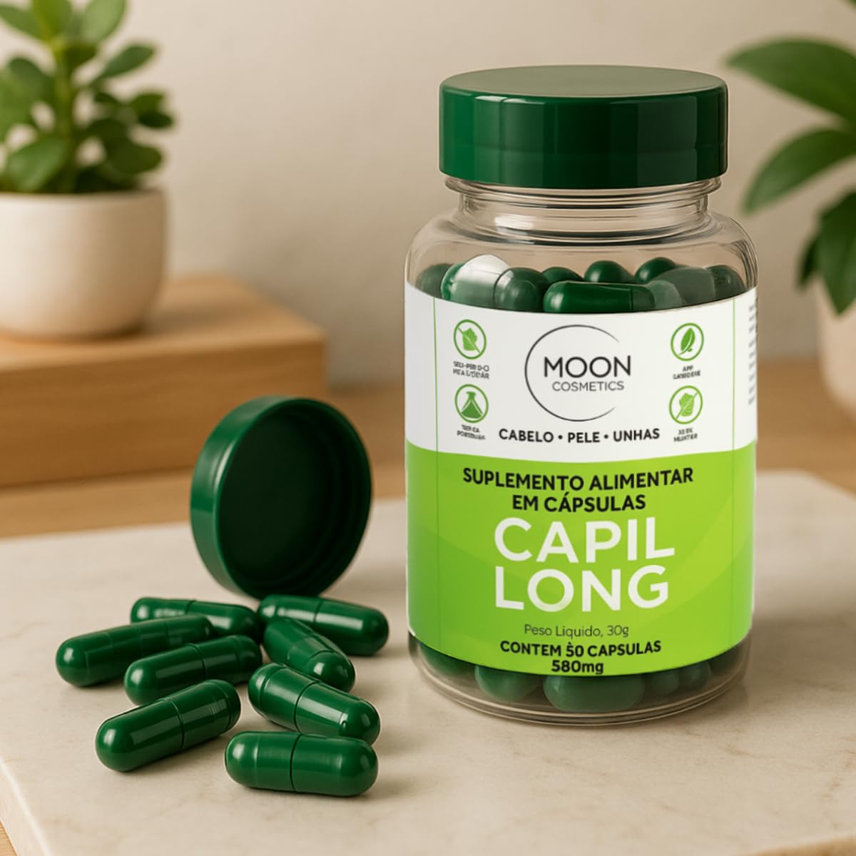 Kit 6 Vitamina Capilar Anti Queda Tratamento Pele Seca Unha Forte Suplemento Natural Crescimento Fortalecimento Saudavel em promoção! Veja a oferta e mais achadinhos de Vitaminas & Suplementos 4 Hoje é o melhor dia para comprar Kit 6 Vitamina Capilar Anti Queda Tratamento Pele Seca Unha Forte Suplemento Natural Crescimento Fortalecimento Saudavel com aquele preço maroto! Promoção! Aproveite a oferta! 4