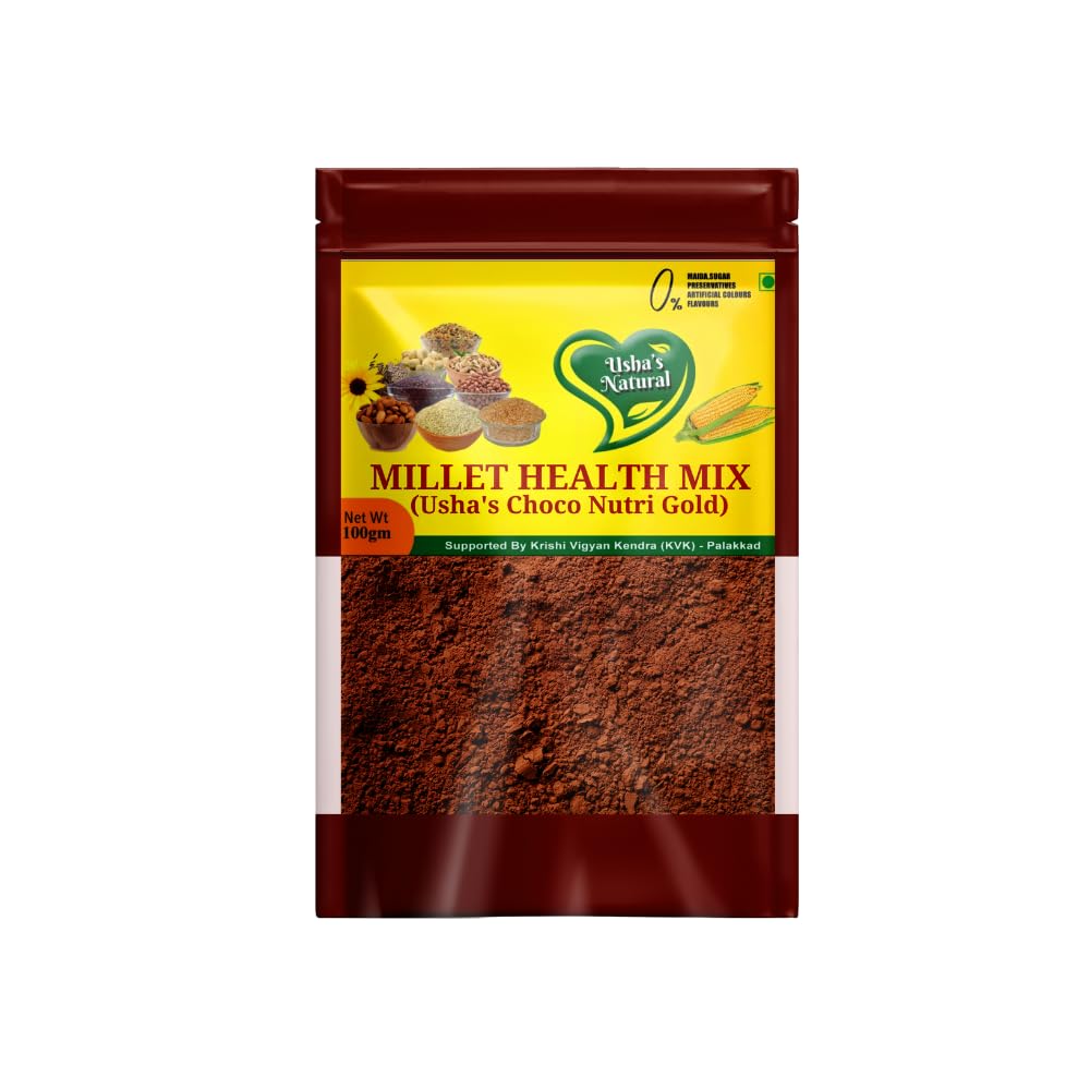Millet Health Mix | Nutritious Multigrain Drink | High Protein & Fiber | No Preservatives | Kids & Adults Friendly | 100% Natural | 1Kg Pack-image-48