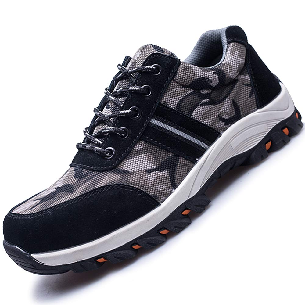 Buy BAOLESEM Work Shoes for Men Steel 