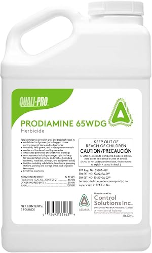 Prodiamine 65 Wdg 5lbs Pre-emergent Grass Broadleaf Weeds ( Generic Barricade )