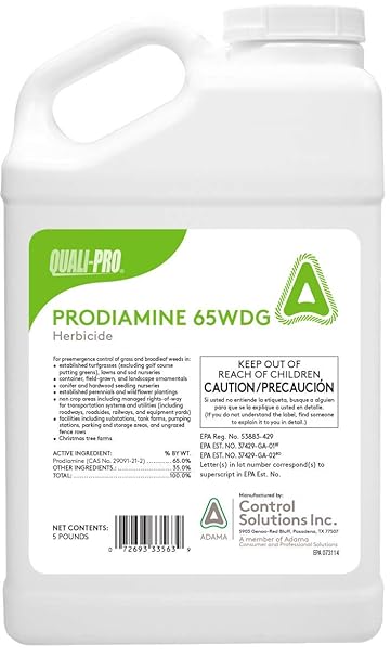 Prodiamine 65 Wdg 5lbs Pre-emergent Grass Broadleaf Weeds  Generic Barricade