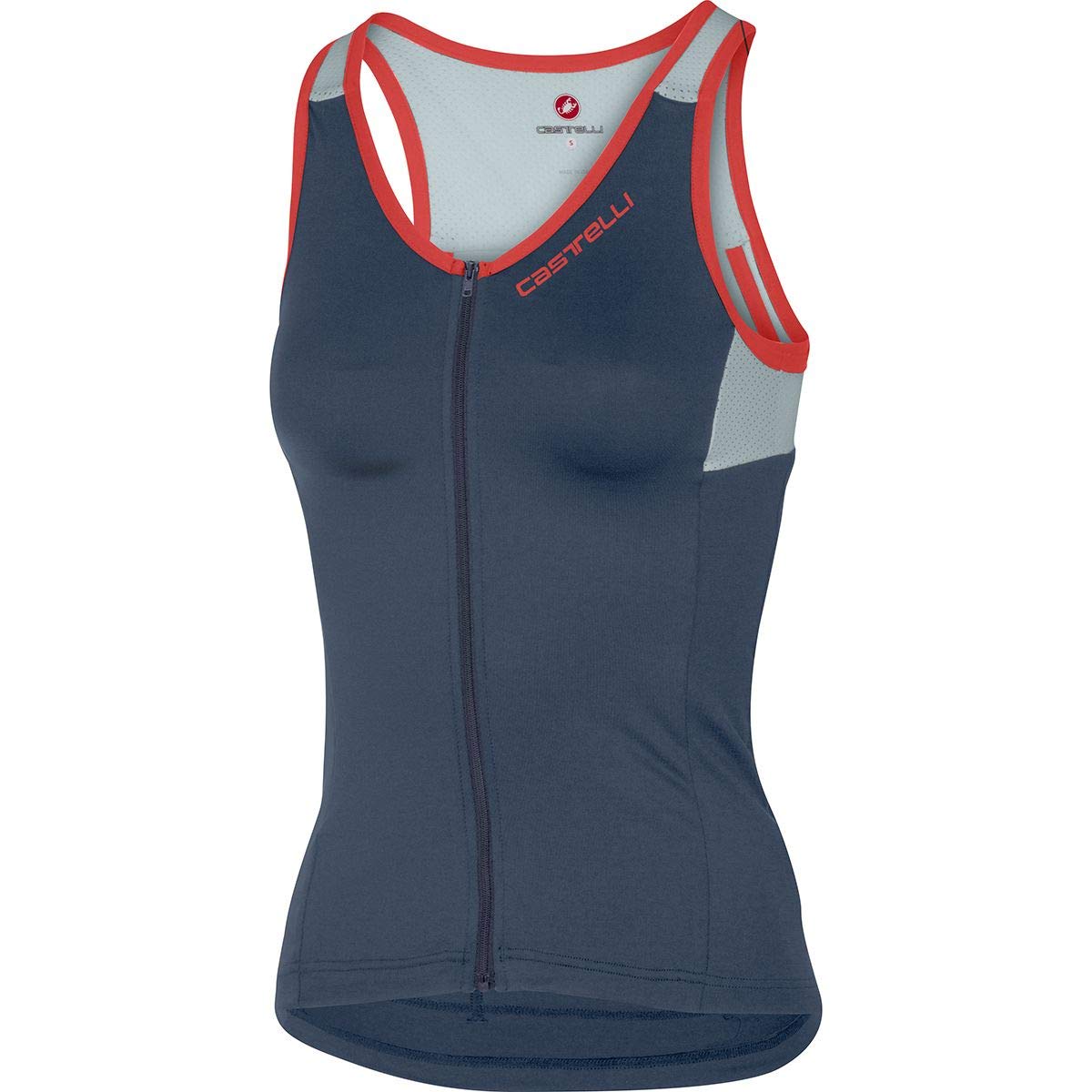 CASTELLI Słoneczny Top Biustonosz Sportowy Damski