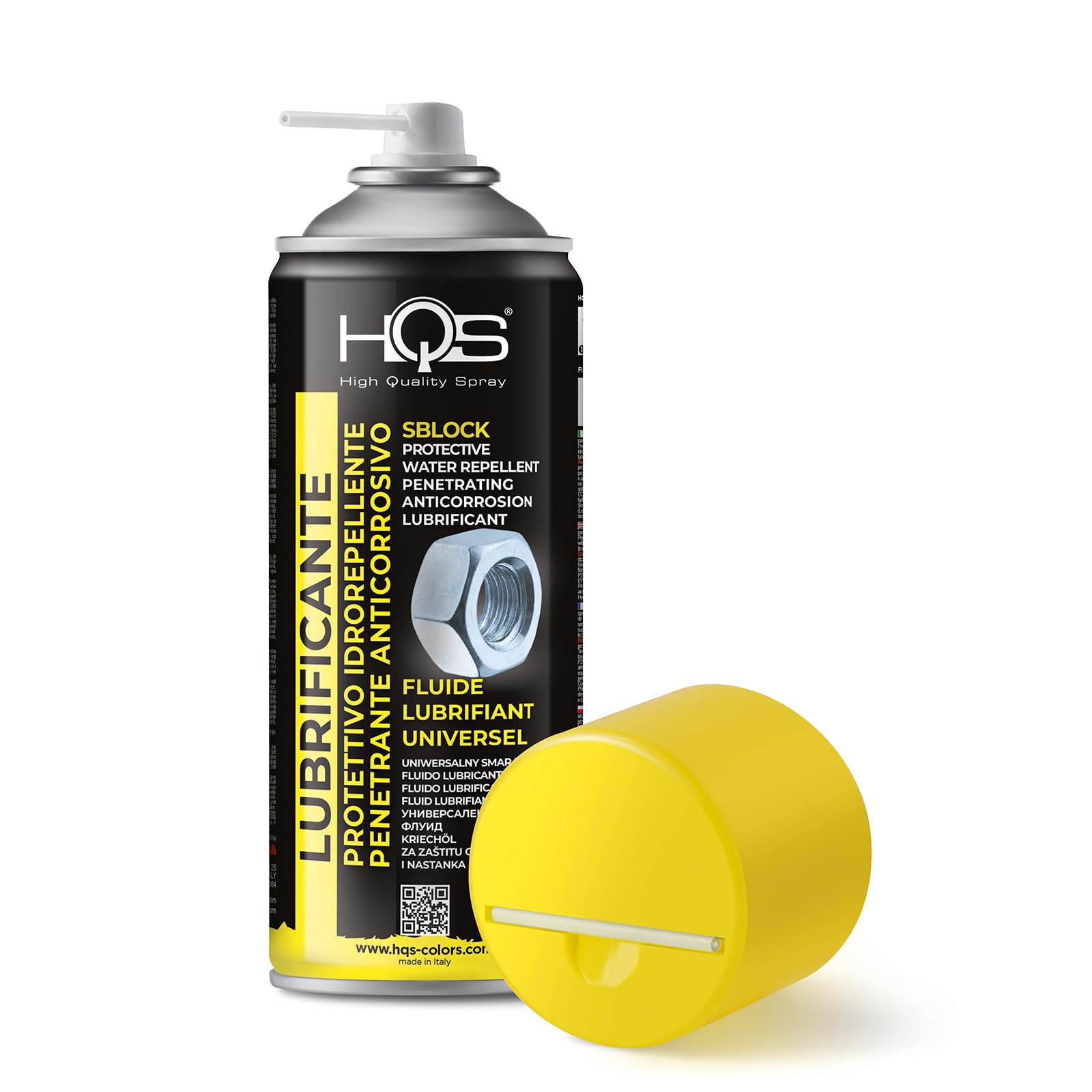 HQS Bomboletta Spray Sbloccante Lubrificante 5in1 400ml (12)