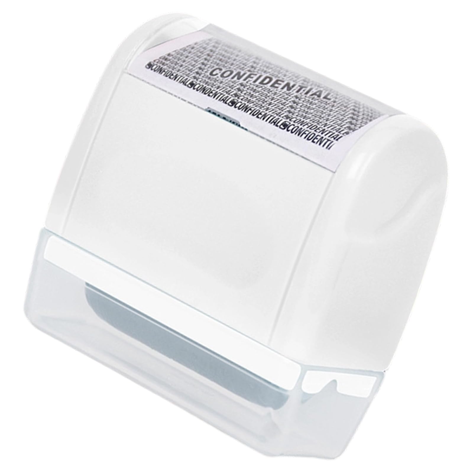 Tsophreniq White Multifunctional Privacy Protector Drum Stamp Protects Addresses On Smooth Paper Tokens Lacking Manual Removal Recyclable For Document Security Craft Stamp