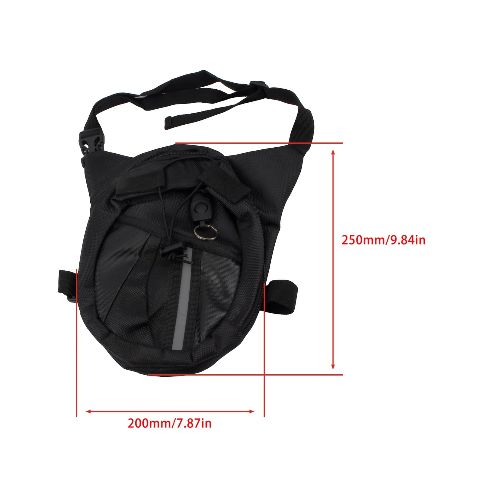 Borsa Gamba Universale Moto Vita Bassa Uomo Femail Tattica Per Viaggio All'aperto Ciclista Equitazione Attrezzatura Motociclette Sacche Moto