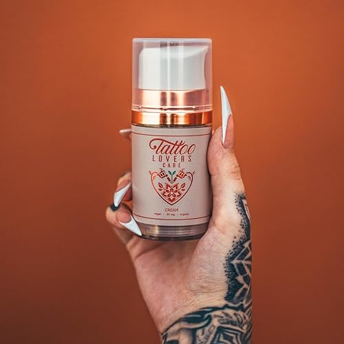 Miniatura 6 de Tatoo Lovers Care - Crema hidratante para tatuajes que promueve la curación de la piel, revitaliza el enrojecimiento, hinchazón, costras, acelera la