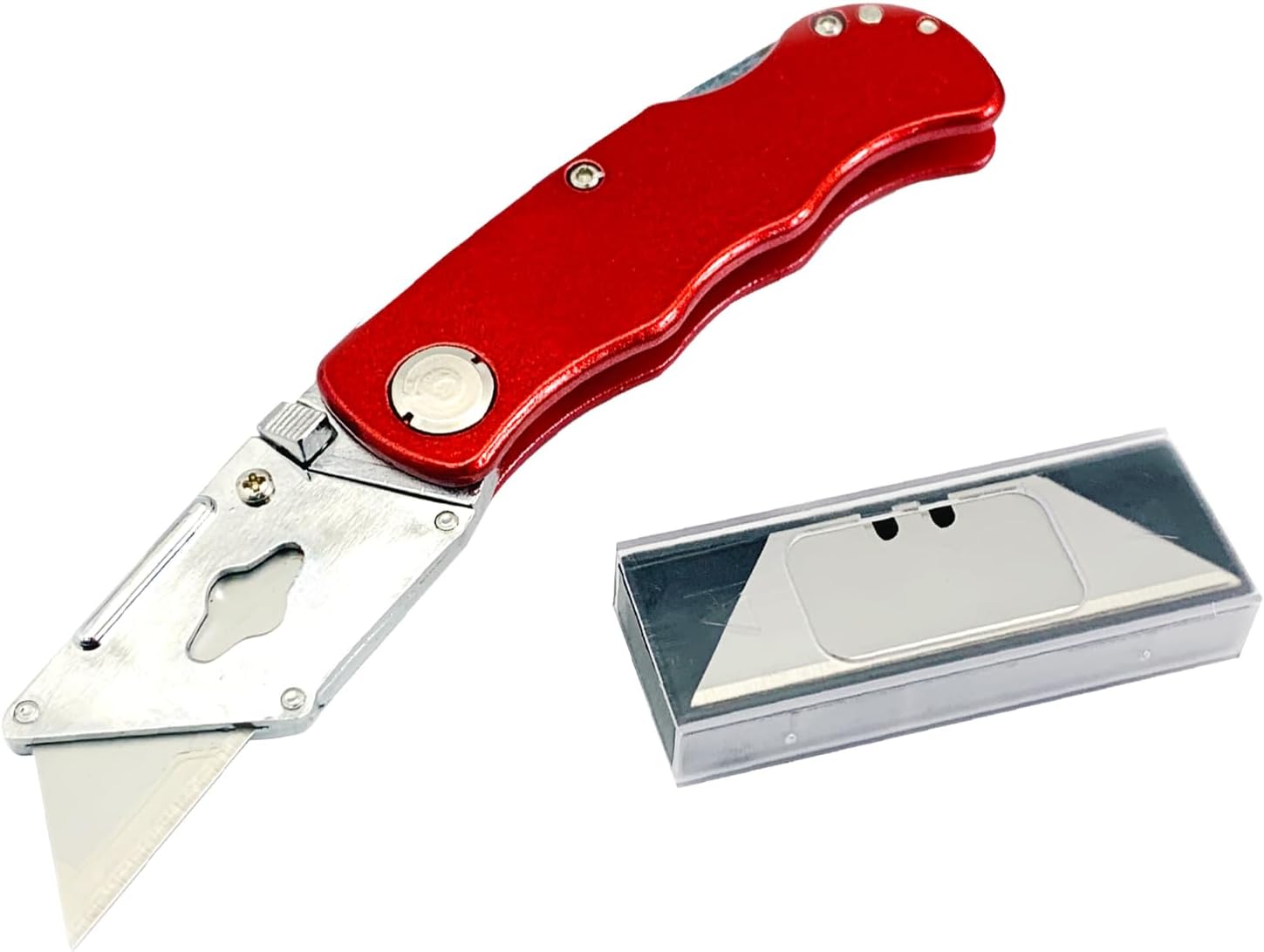 NORTOOLS 5Pack Utility Knife Blades, Retractable Blade Box Cutter