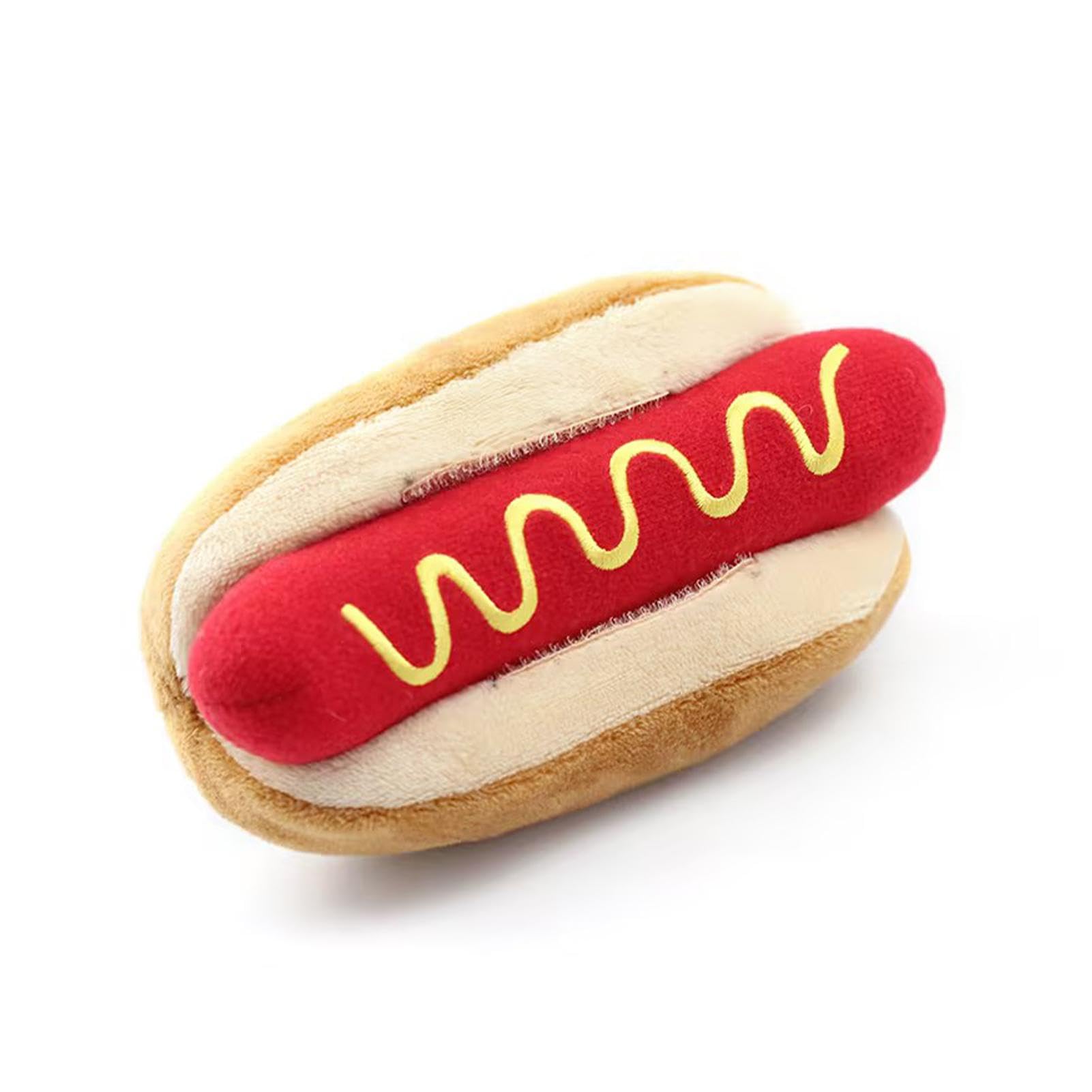 Amazon | ホットドッグのぬいぐるみ、豪華なホットドッグボーカル  