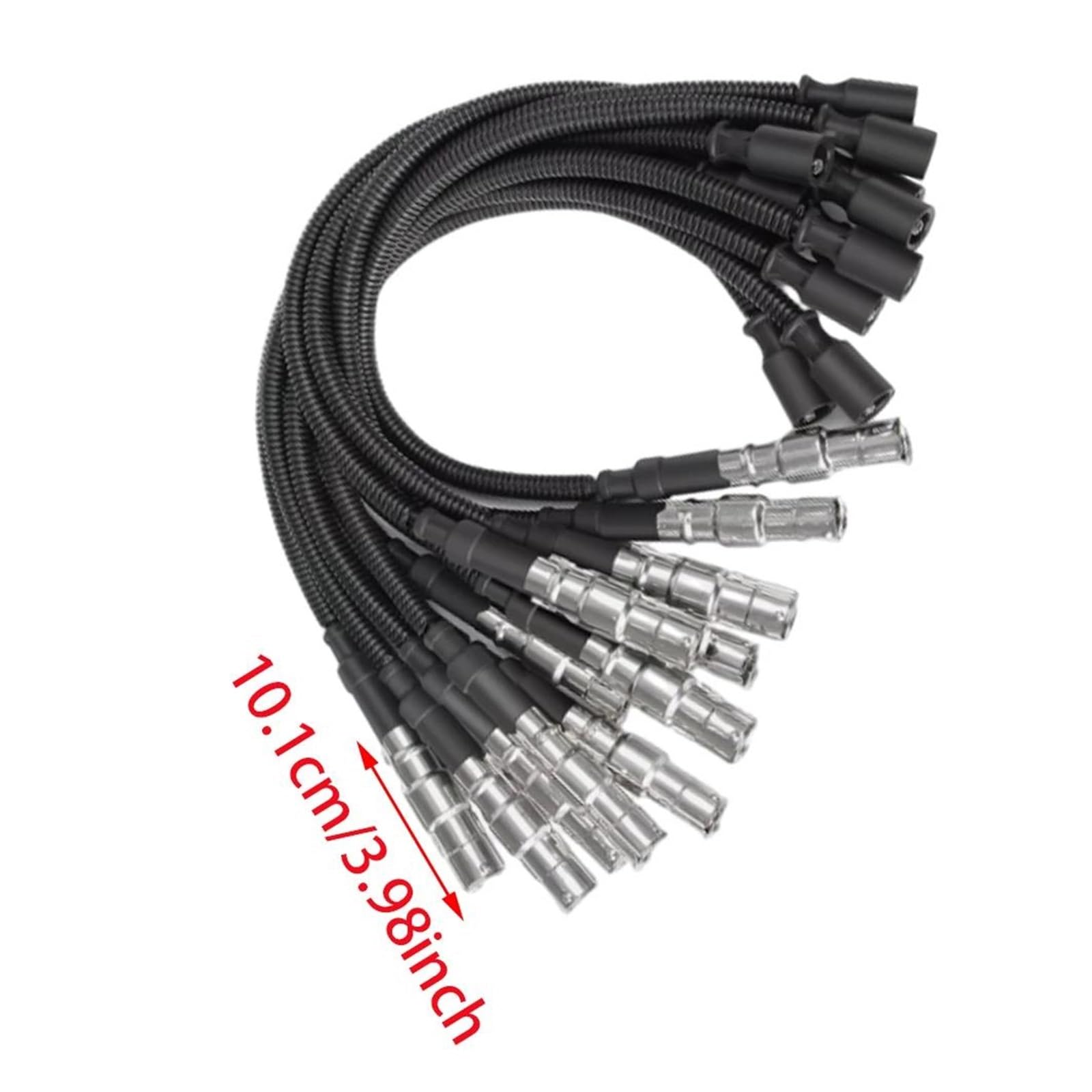 Zündspule Kabel Stecker Für C240 ​​C280 C32 C320 CLK320 E320 ML320 ML350 Kunststoff + Silikagel 1121500218 Zündkerzen-Zündkabelsatz