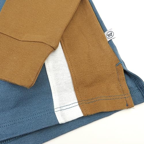 Image of HonestBaby unisex-baby Playwear Outfit Sets Tops and Bottoms 100% Organic Cotton for Baby and Toddler Boys, Unisex