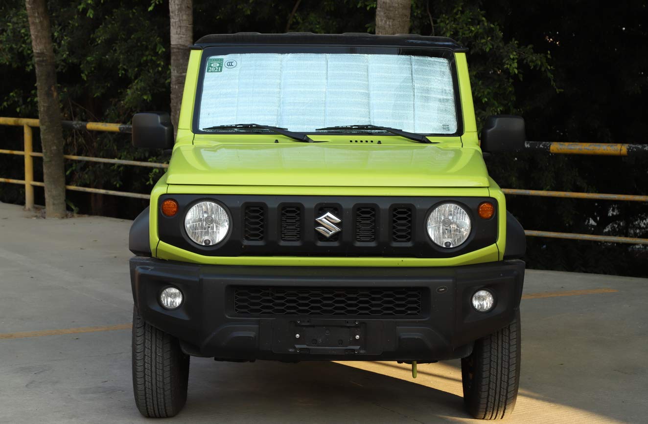 Windshield Sunshade for Suzuki Jimny JB64 JB74W 2019 2020 2021 Silver