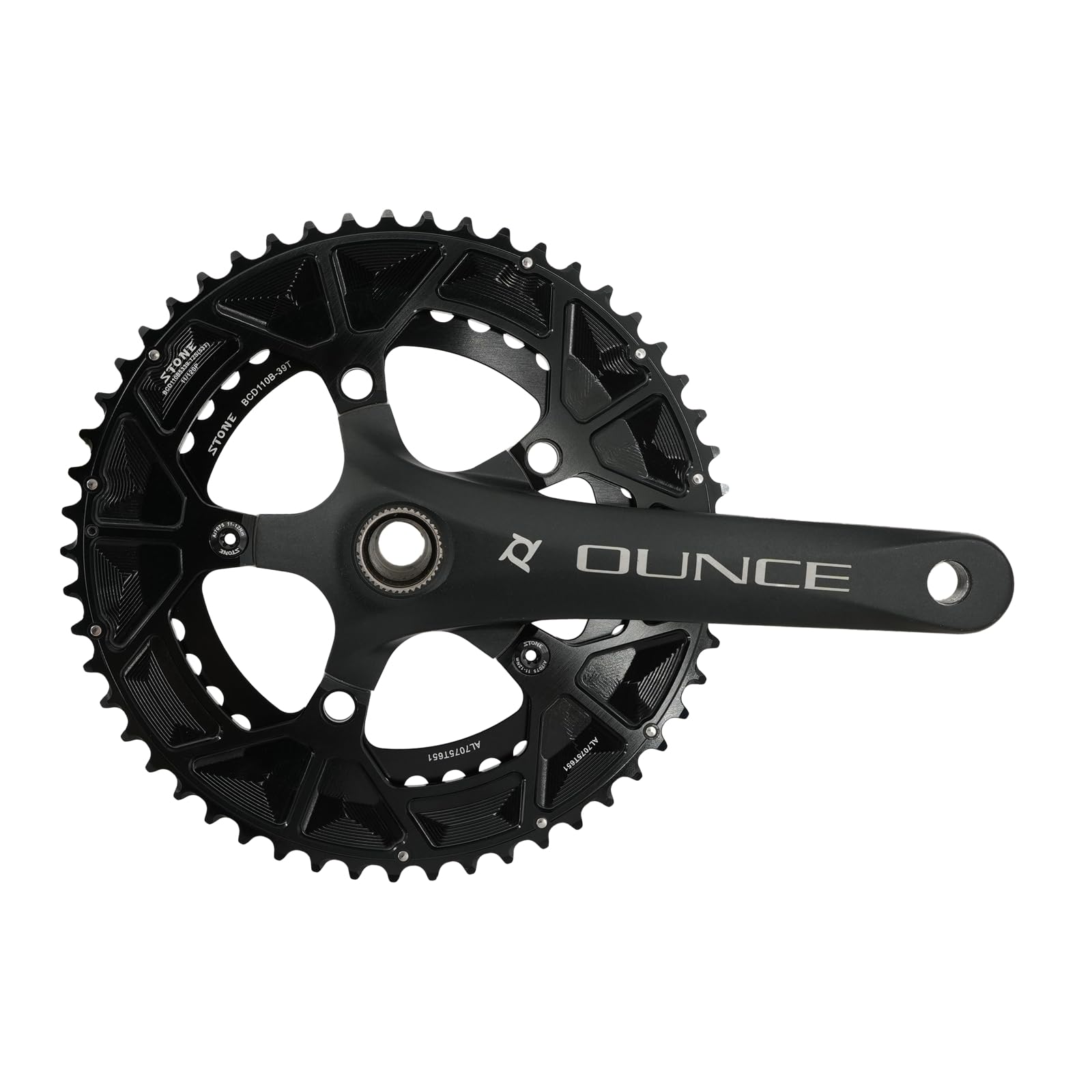 Amazon.com : DJC Stone 110bcd Double Chainring for Shimano 12S 5