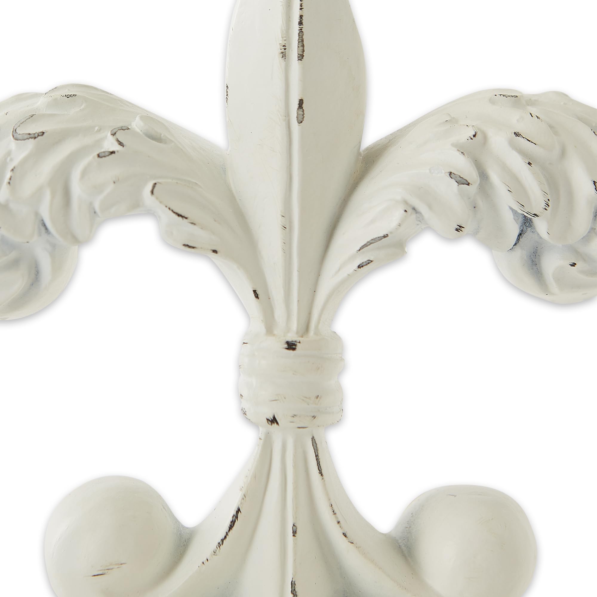 Accent Plus Fleur-DE-LIS Para książek, biała, 8,9 cm x 13,3 cm x 8,25\