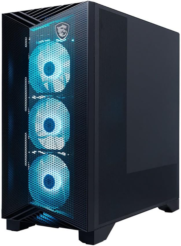 MSI Aegis ZS2 Gaming Desktop: AMD Ryzen R9-9900X, GeForce RTX 5070Ti, 32GB DDR5, 2TB M.2 NVMe, Liquid Cooling, VR-Ready, WiFi 6E, Windows 11 Home: C9NVR-1462US