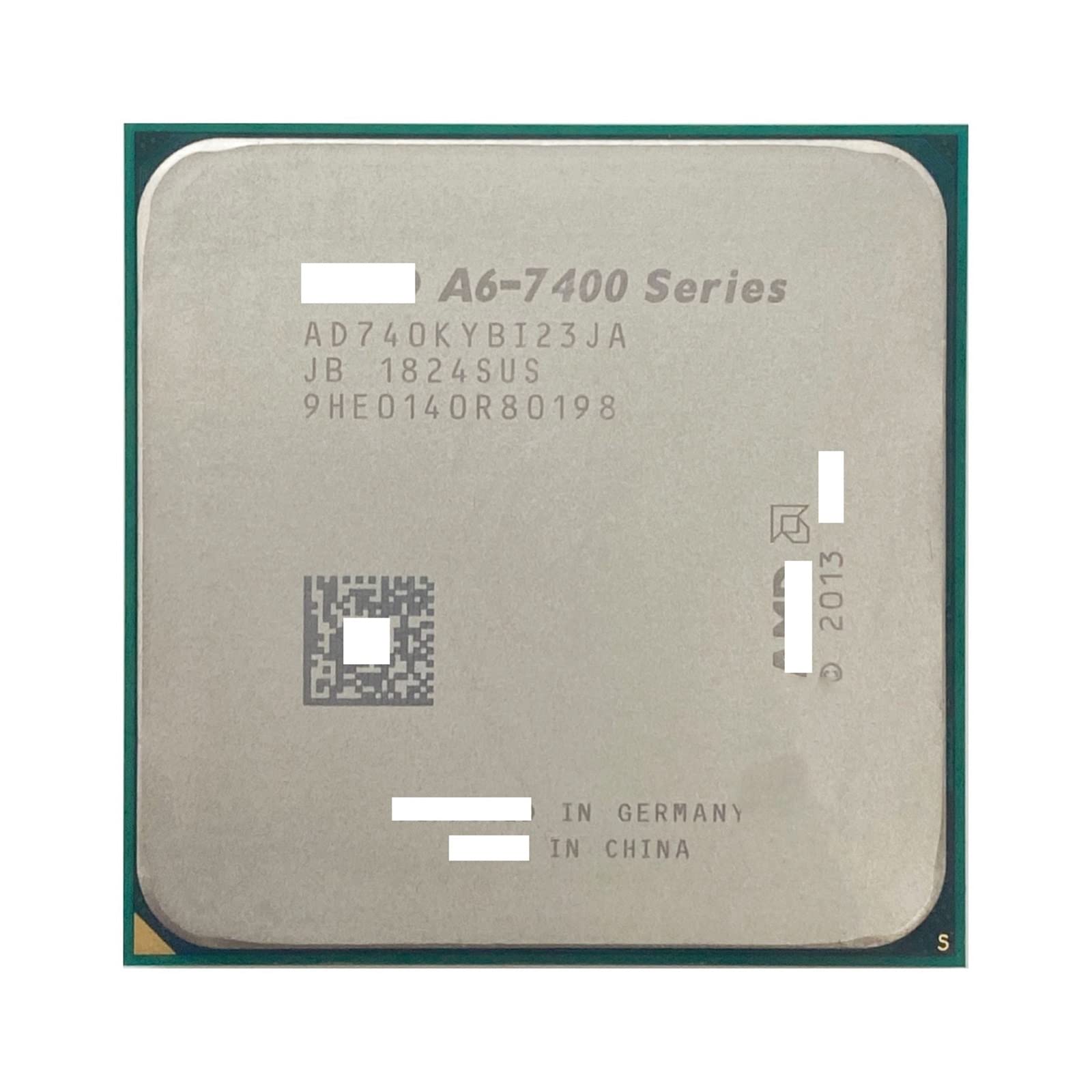 CPU A6 7400K A6 7400 K 3.5G Procesador de CPU de Doble núcleo 6 5W AD740KYBI23JA / AD740BYBI23JA Zócalo FM2+ Ejecutar rápidamente para ayudarlo a Ejecutar su c