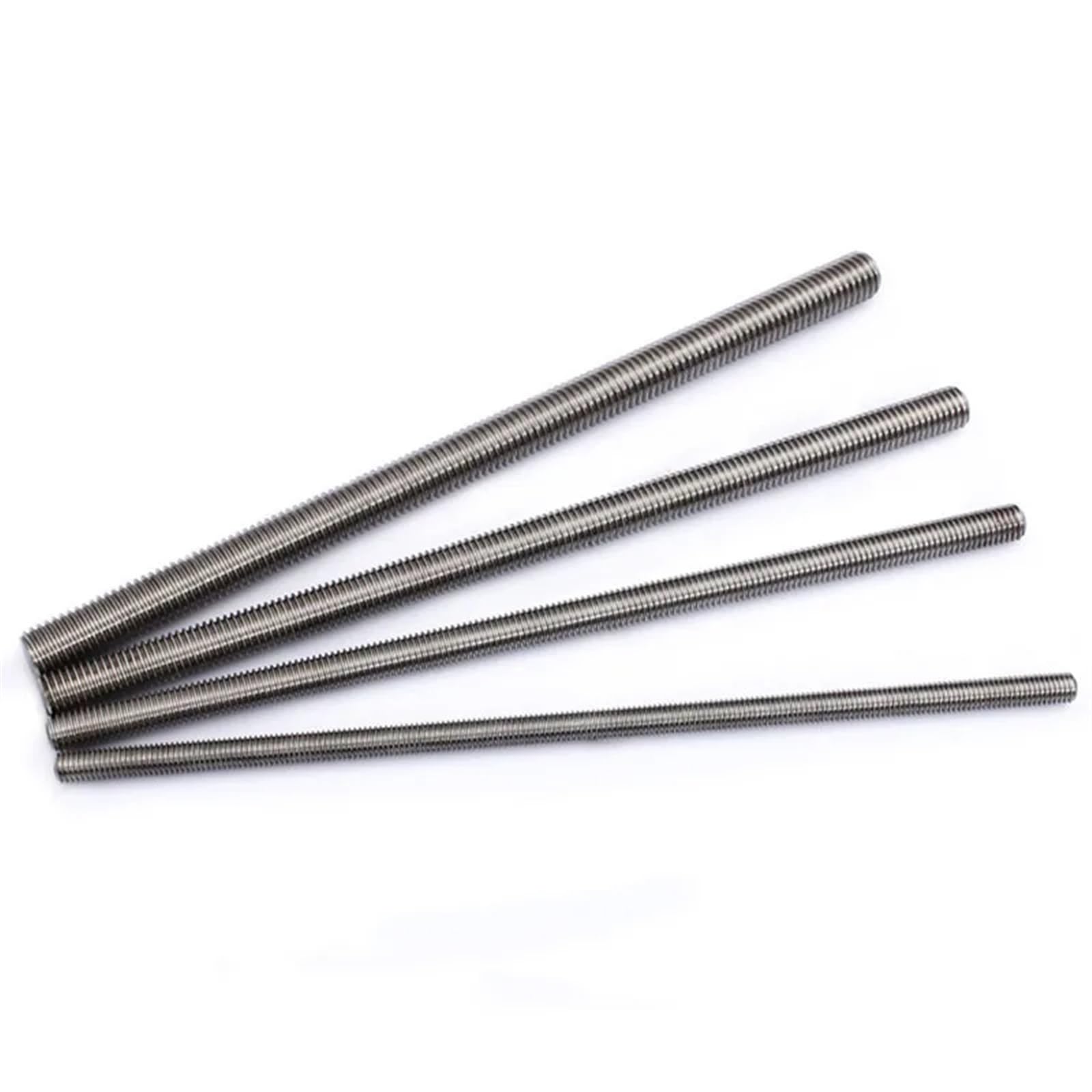 Varilla Roscada Varilla de Rosca Completa de Acero Inoxidable M2-M20 304, Varilla de Tornillo, Rosca de Perno sin Cabeza, Perno roscado Completo para ConstruccióN, Industria(5pcs,M8 x 250)