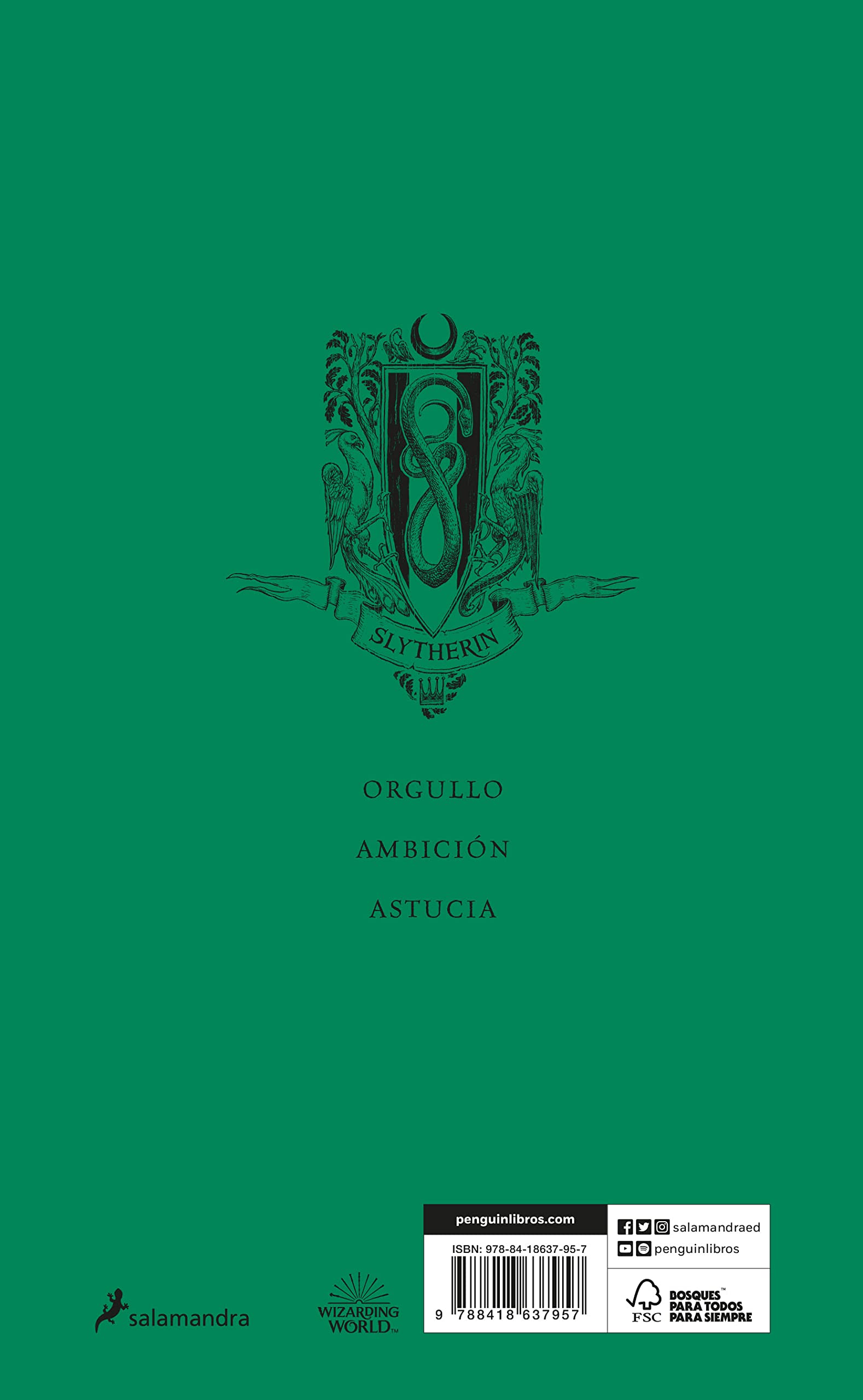 Harry Potter y el misterio del Principe (20 Aniv. Slytherin) / Harry Potter and the Half-Blood Prince (Slytherin) (Spanish Edition) - Image 3