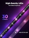 Govee TV LED Backlight 2, 18.4ft Cuttable TV Lights for 32-86 Inch TVs | RGBWIC LED Strips Lights for Monitors, Support 210+ Scene Modes & Music Sync,Smart APP and Voice Control, Easy Intall
