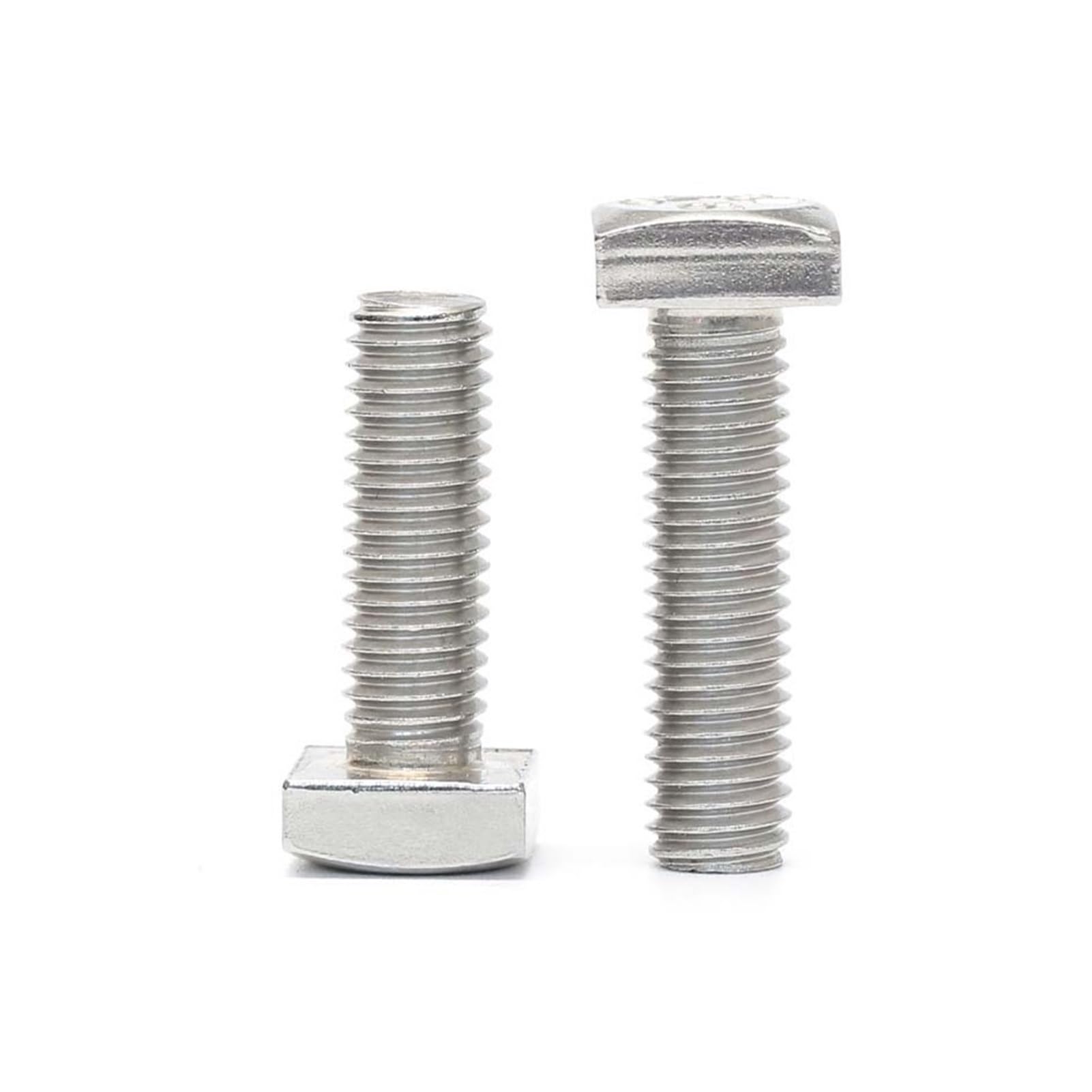 Vierkantschrauben Schrauben Vollgewinde Edelstahl 304 M6 x 50 mm 10 Stück für Bau und Reparatur Langlebige und korrosionsbeständige Befestigungselemente