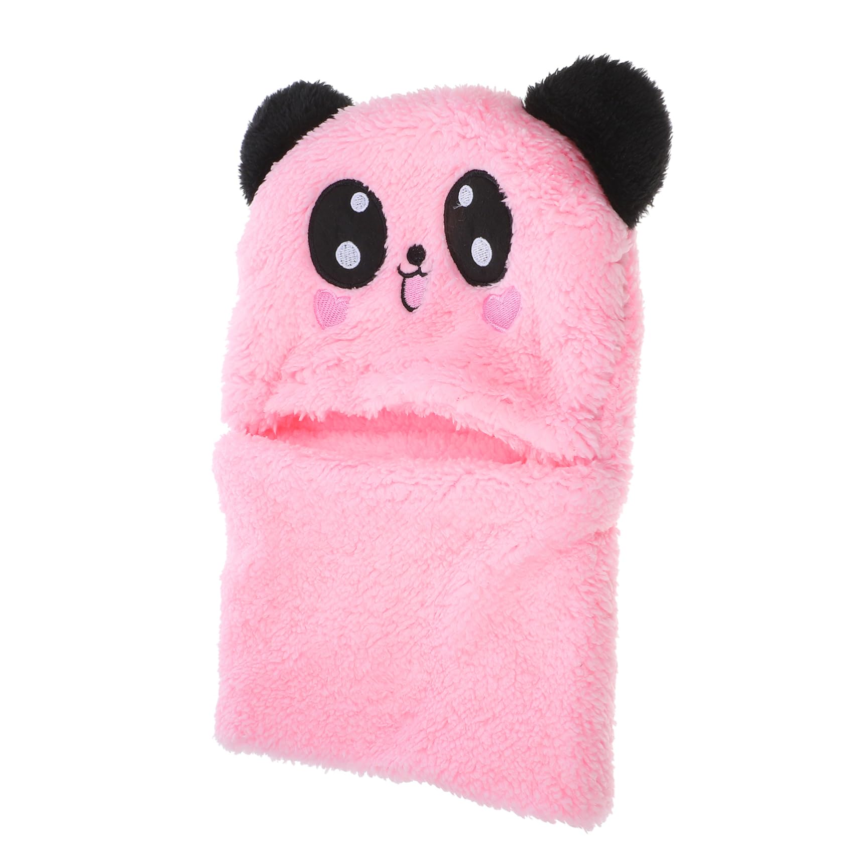 ibasenice 4pcs Gorro Bufanda Caliente Cálido Gorro De Invierno Sombreros De Invierno Sombreros De Bebé Recién Nacido Sombrero De Niña De Sombrero para Niña Rosa Shu Pelusa