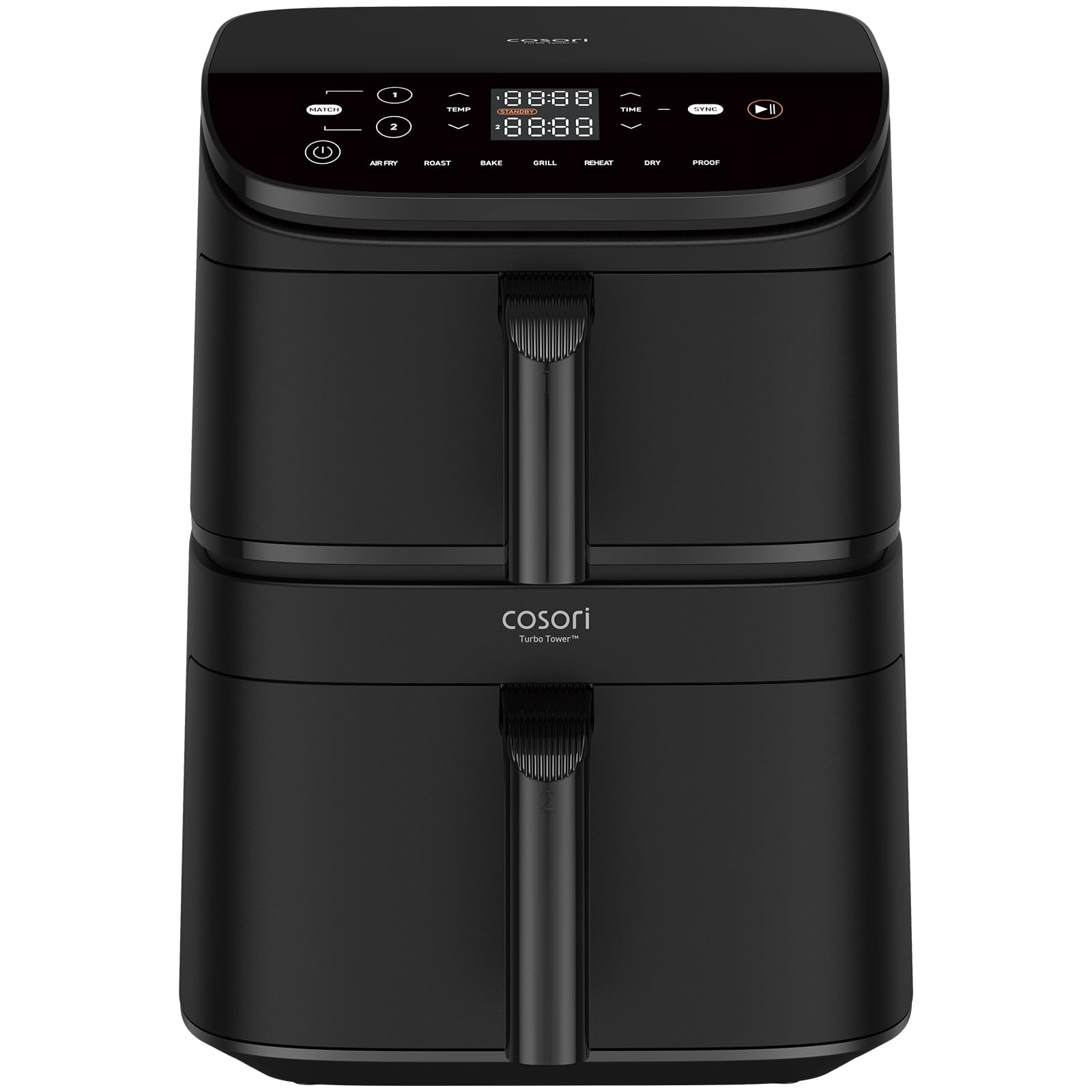 Cosori Turbo Tower Chef Edition Freidora de Aire 10.8L 2630W Negra