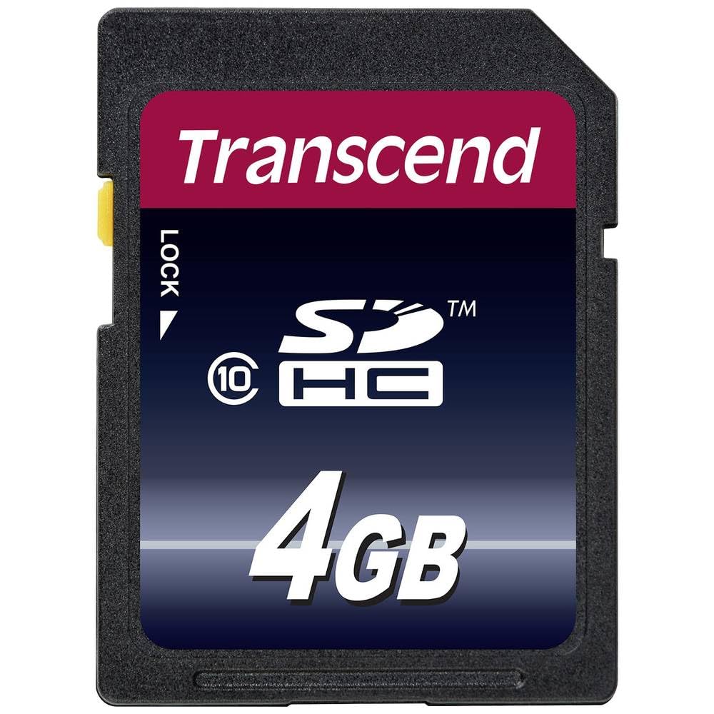 Transcend TS4GSDHC10 - Tarjeta de memoria de 4 GB (clase 10, 20 MB/s)