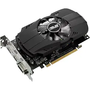 ASUS Tarjeta gráfica (NVIDIA GeForce GTX 1050 Ti, 4 GB GDDR5, 7680 x 4320 Pixeles, GDDR5, PCI Express 3.0) Color Negro, PH-GTX1050TI-4G