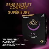 SKYN LifeStyles Elite Lot de 36 préservatifs en polyisoprène synthétique sans latex (l'emballage peut varier) - 2