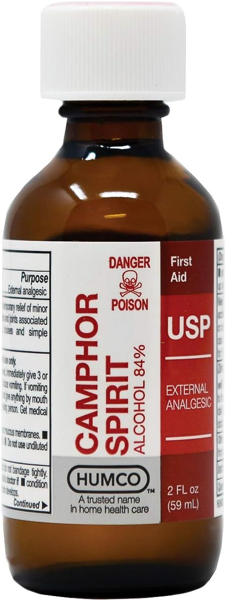 Humco - 2432 Camphor Spirit, 2 Fluid Ounce