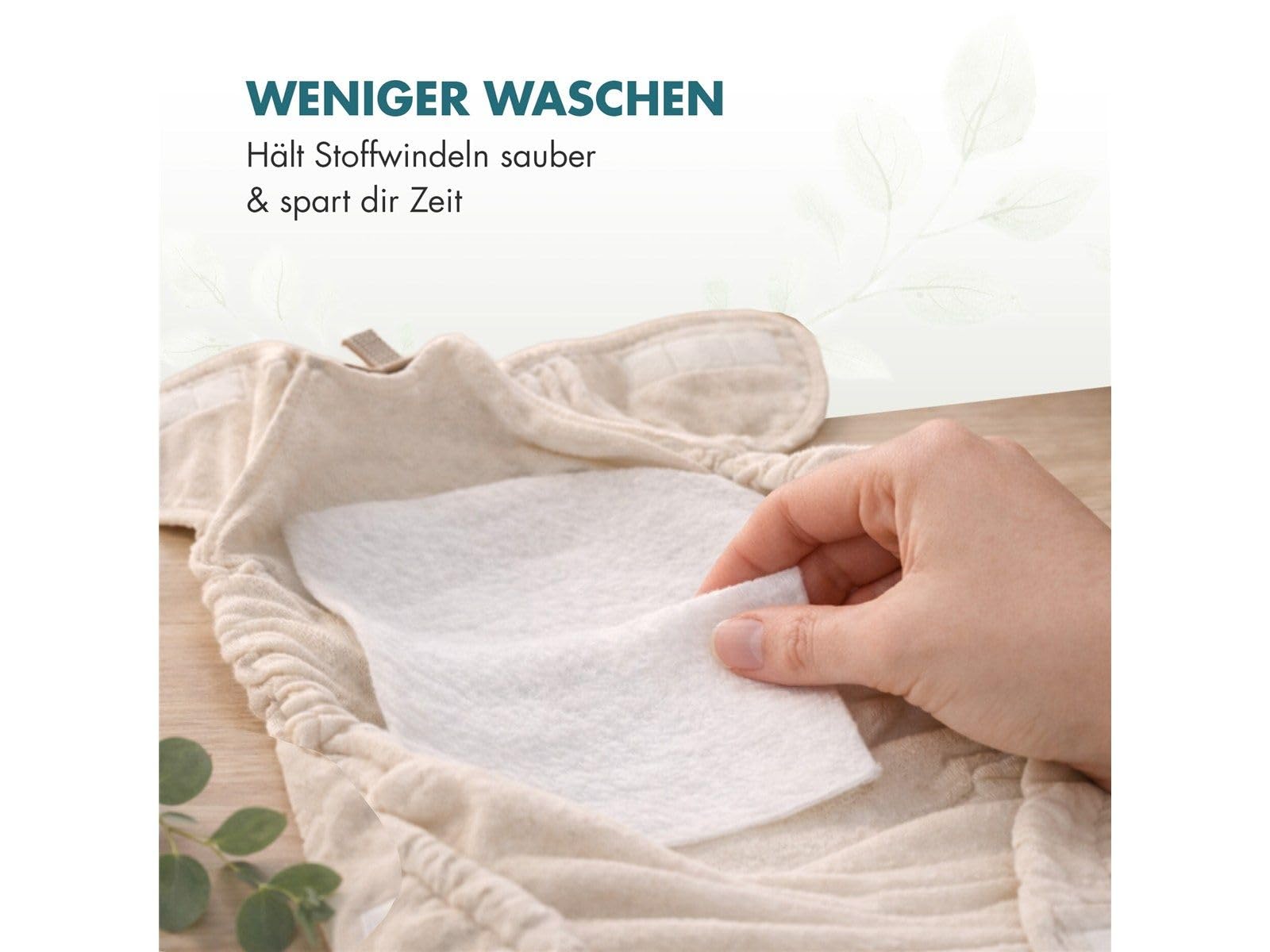 Bio Windelvlies Windel-Einlagen Papiervlies - Zellulosebasis aus nachhaltigem Waldbau