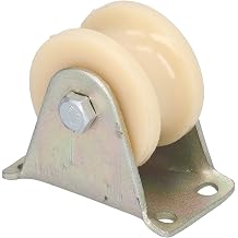 Heavy Duty 50mm U Type Groove Wheel Guide Pulley with 2.5mm Bracket for Lifting Equipment Moving Door Wire Rope Tower Crane Accessories