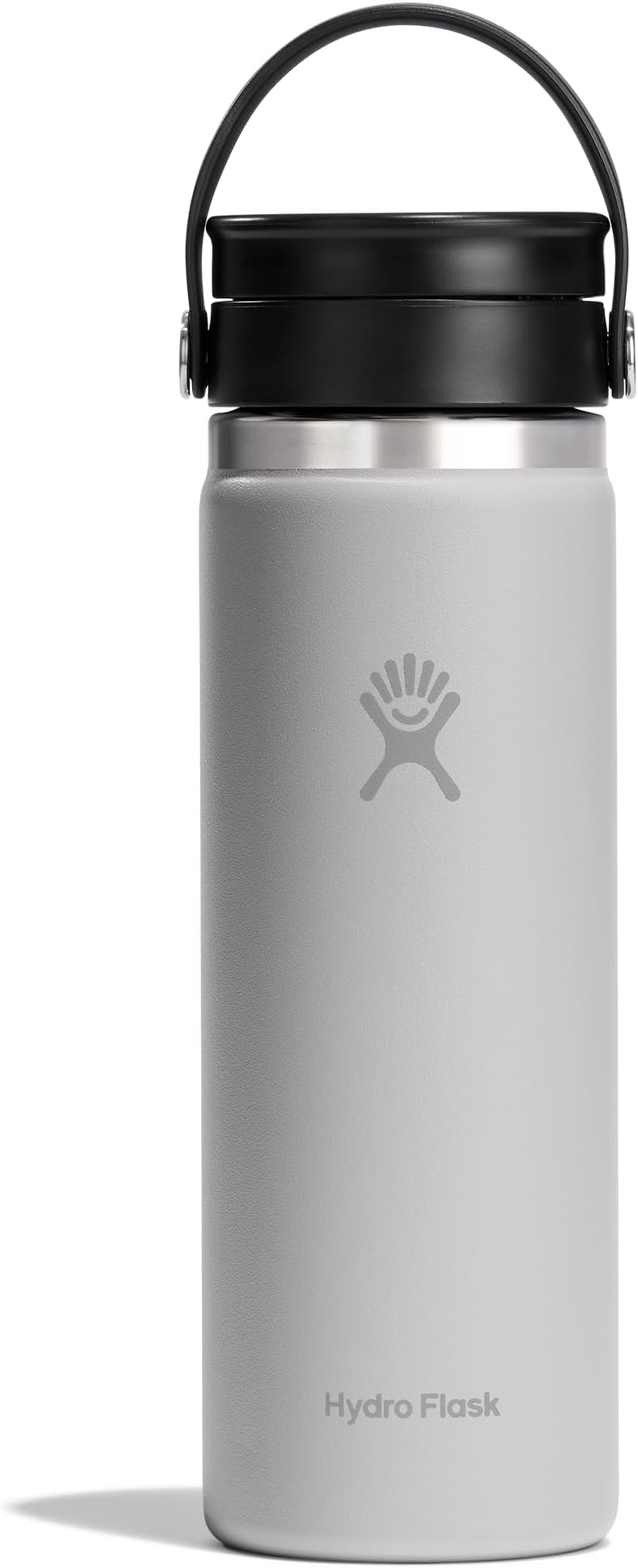 Flex Sip Coffee Tumbler – Insulated Stainless Steel, Non Spill, Leak Proof Travel Coffee Cup 20 Oz Birch Gray