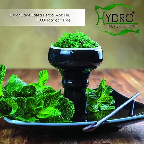 Miniatura 3 de Hydro Sabores activos de cachimba con aceites esenciales, All Active Mix Hookah Shisha en melocotón, fresa, mango, piña, sandía y menta, sabores de