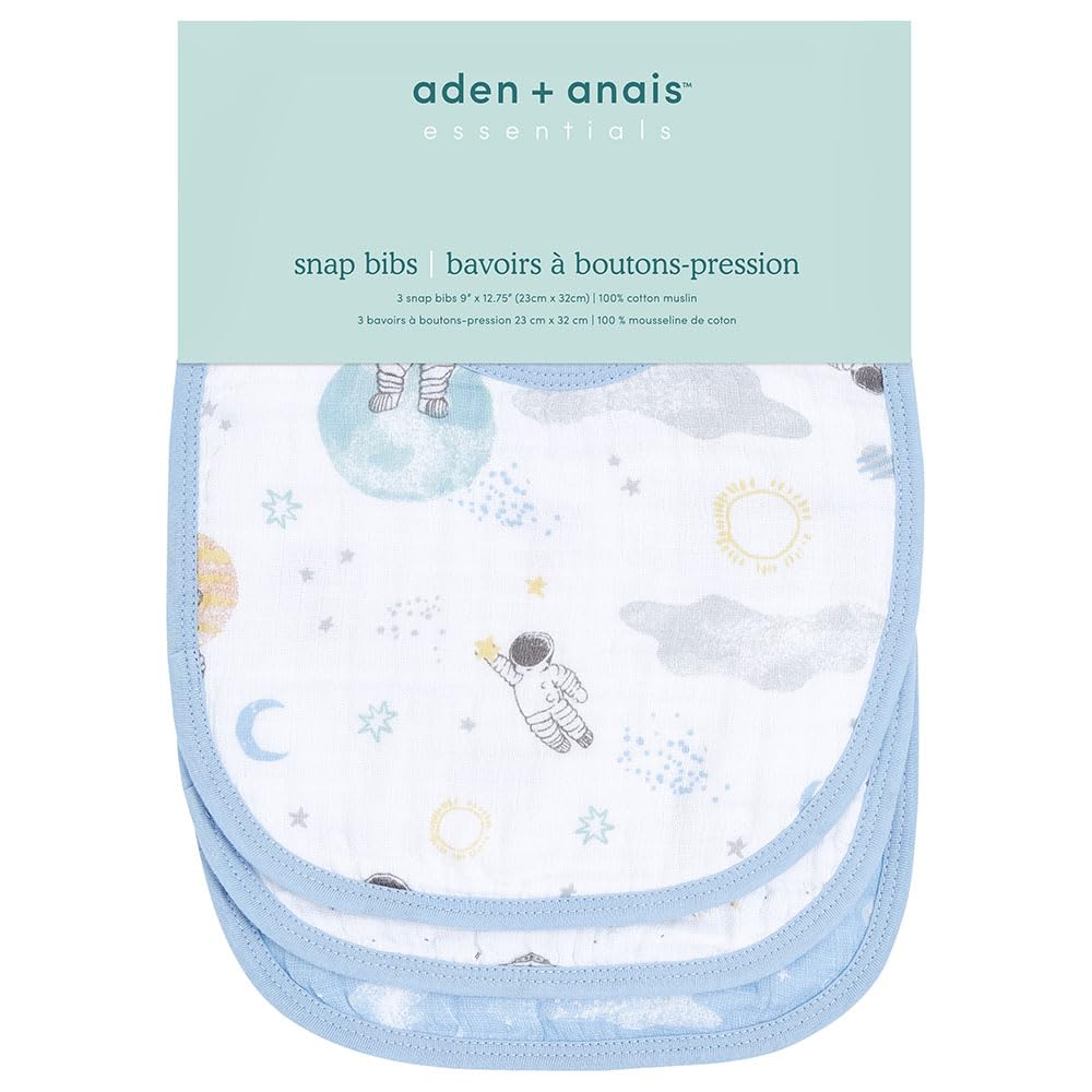 aden anais Classic snap slabbetjes 100% mousseline katoen - Gone