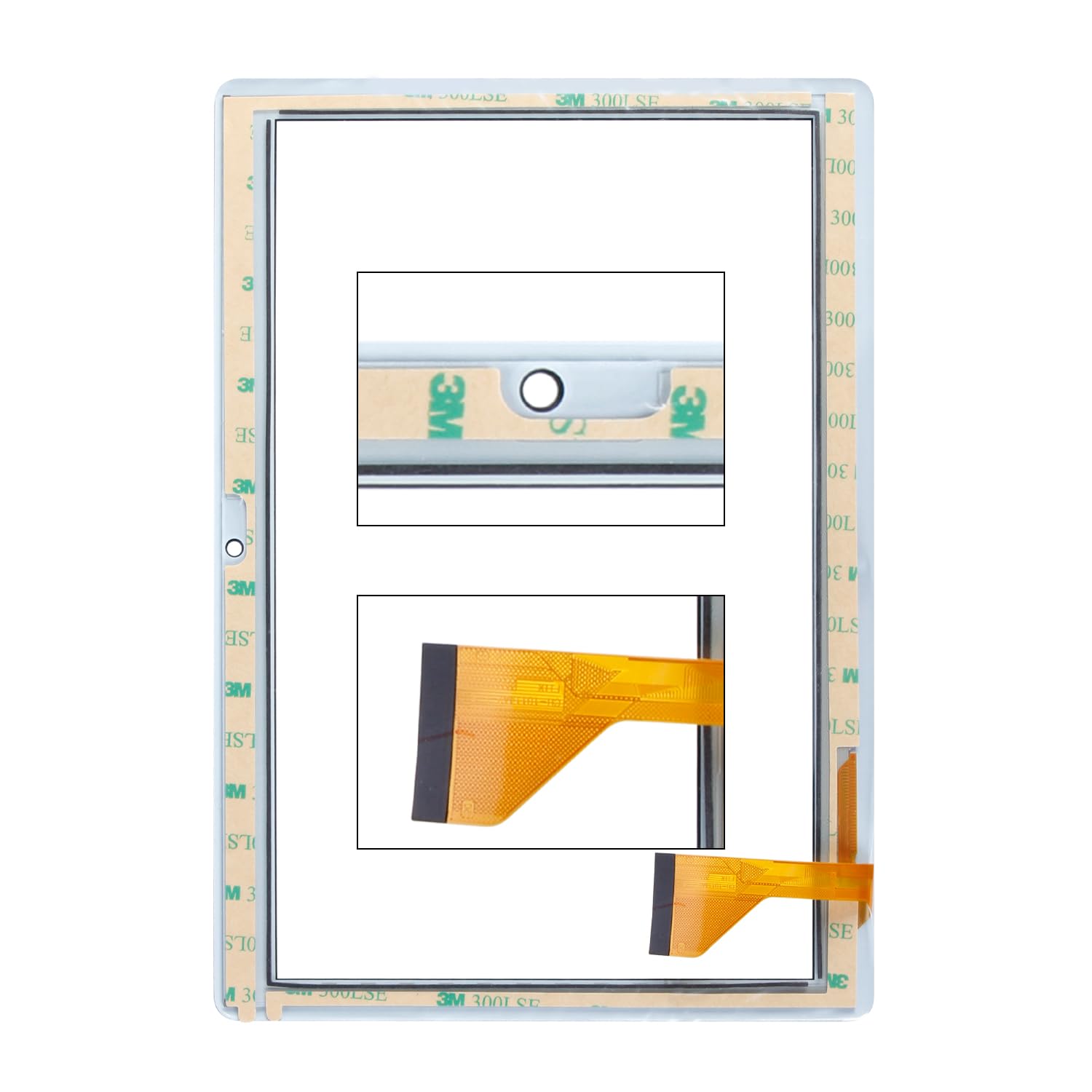 Nuovo sensore di vetro del digalizzatore Touch Screen da 10.1