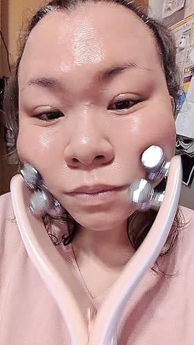 Amazon | Kiboer 美顔ローラー 小顔ローラー Y字型 左右対称