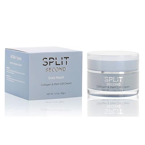 Miniatura 3 de Crema facial de colágeno con células madre, probada por dermatólogos, crema profunda, hidratante diario para un brillo saludable, vegano