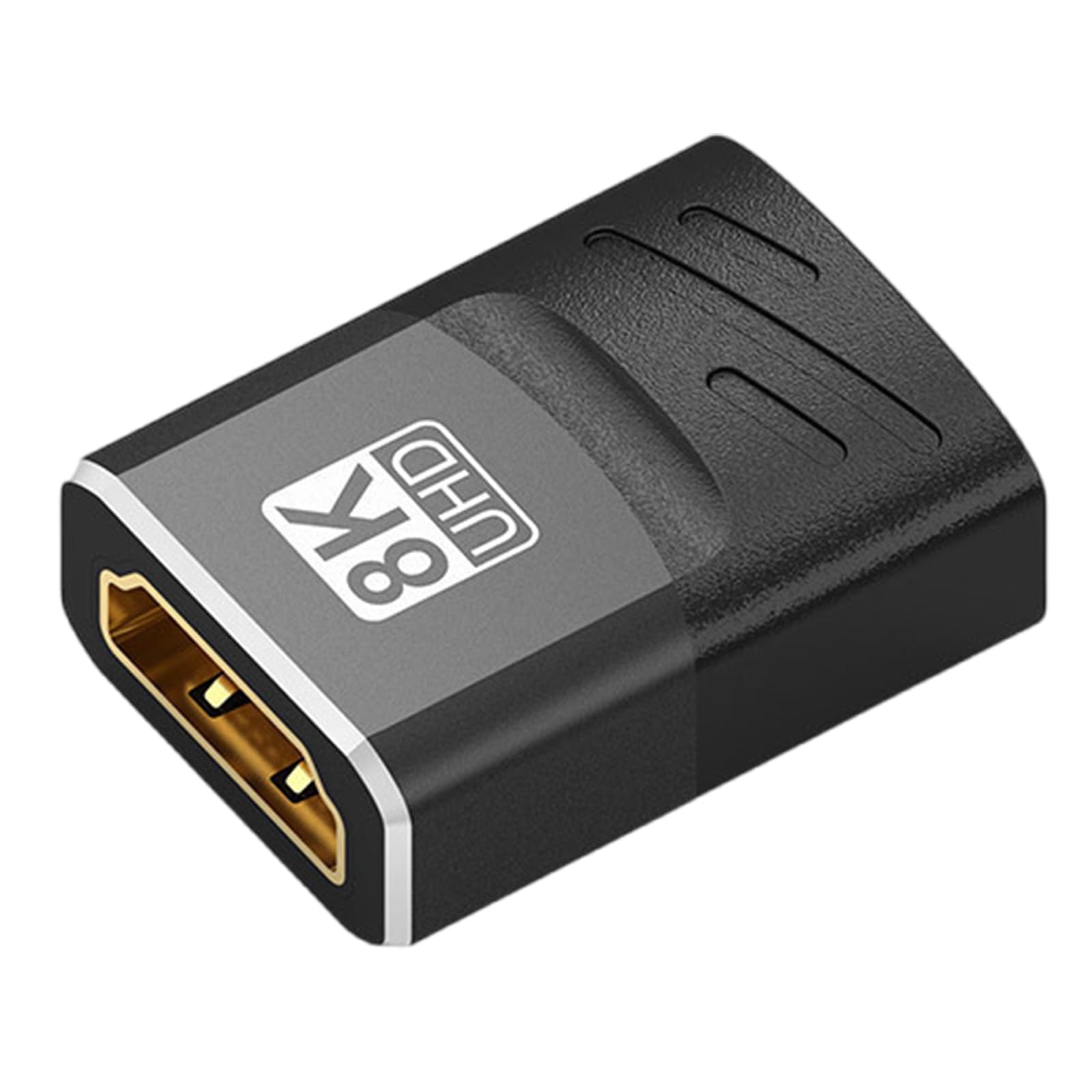Tsophreniq HDTV-compatible Adapter 8K60hz Digital Signals Converter for Double Device Connection Interferences Resistant Hdtv-compatible Converter