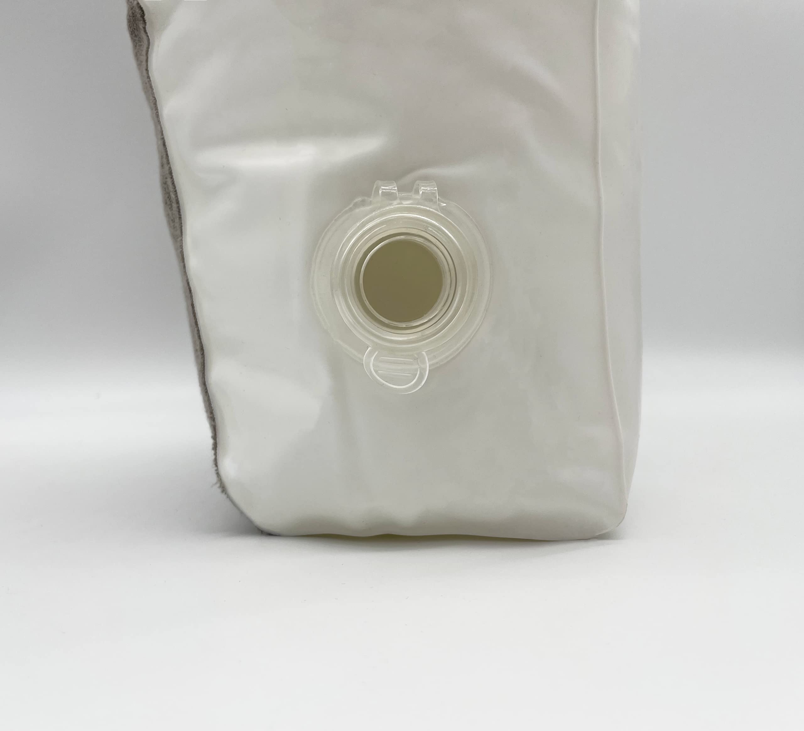 Tubble What-a-Pillow - Wygodna poduszka do kąpieli - poduszka wodna - kolor szarobrązowy