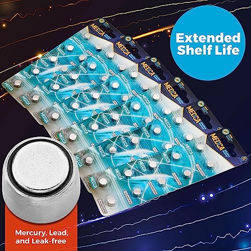 Medca Ag5 Lr754 Batteries - 60 Count Pack - 1.5V Alkaline 754 Lr48 193 Battery Button Coin Cell Batteries For Hearing Aids And Hearing Amplifiers #TOP4