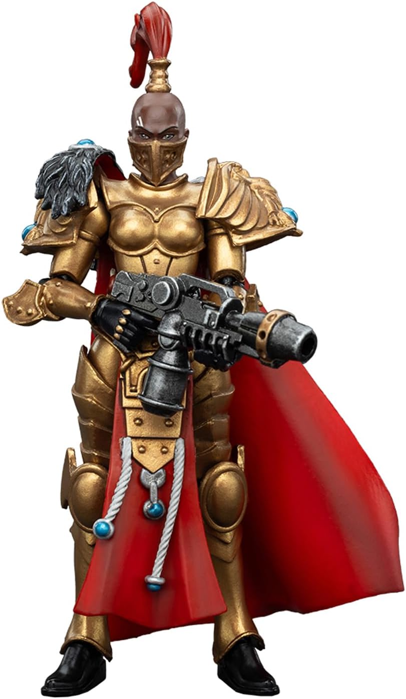 JoyToy Warhammer 40K Genuine License 1:18 Action Figure, Sisters of Silence White Falcons Vigilator Cadre Vigilator 2, 4.17 in Collectible Action Figures Kits