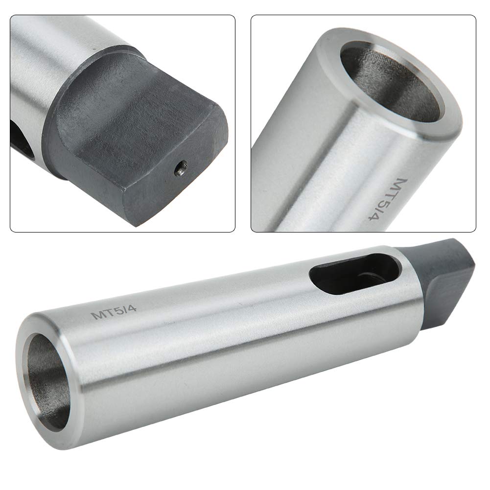 Adaptador de Cono Morse MT5 a MT4 Manguito Reductor para Fresado de Torno Alta Resistencia Al Desgaste por Dureza