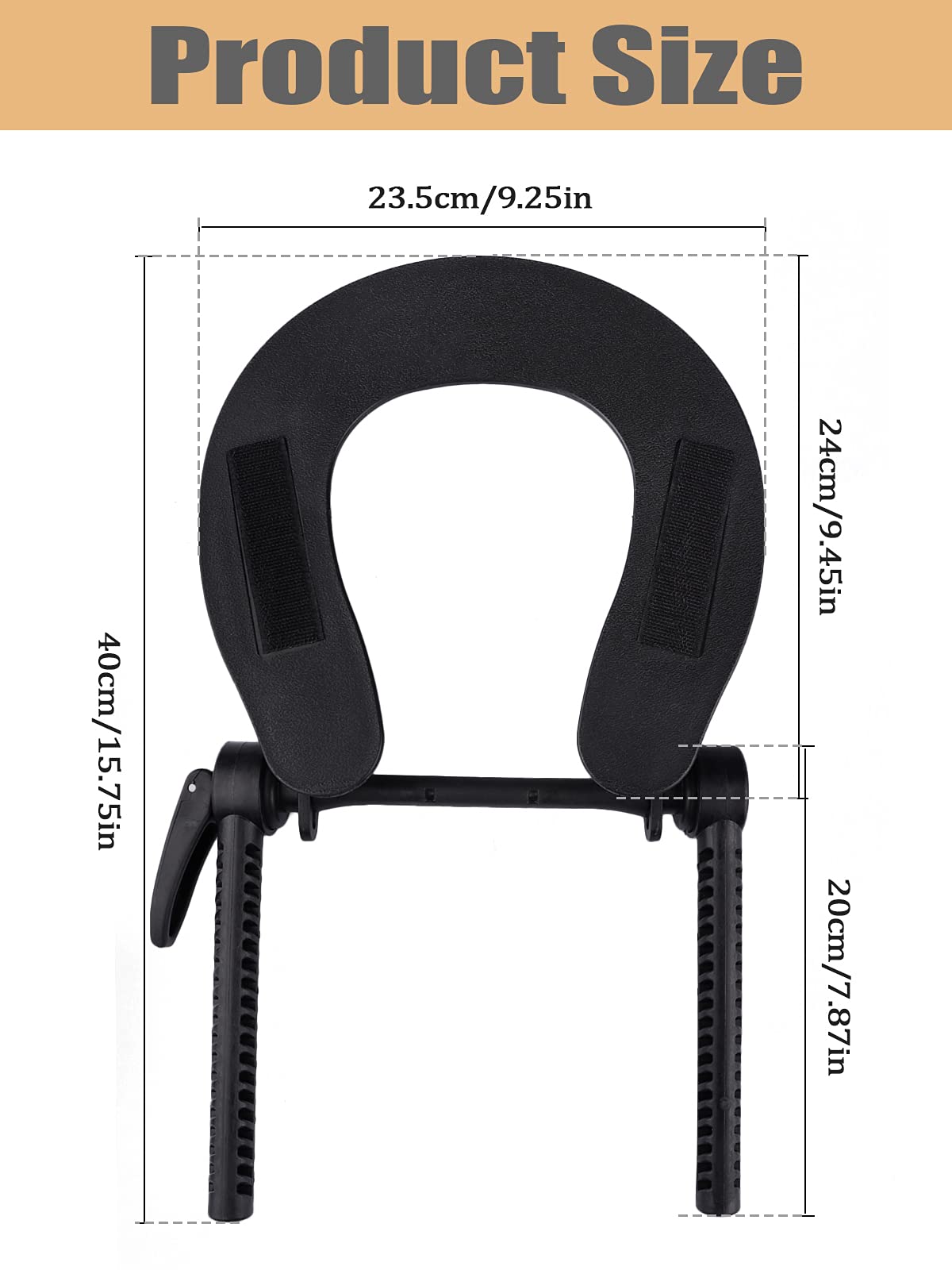 EBANKU Appui-tête de massage pour table de massage, modèle universel standard réglable