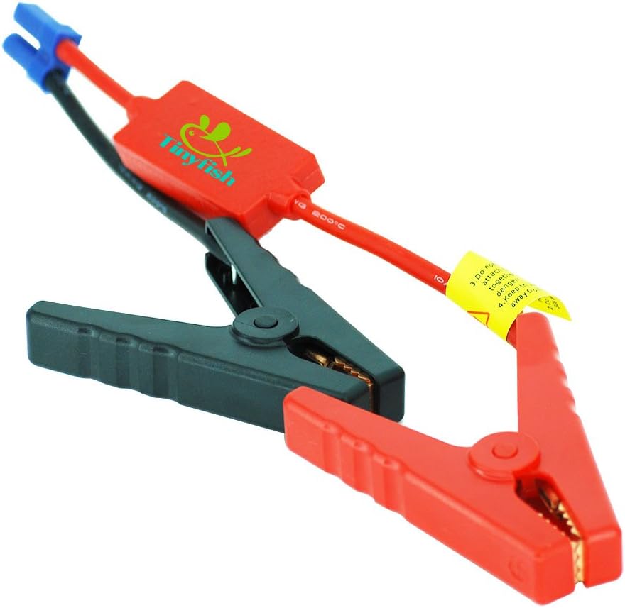 Tinyfish Jumper Cable Clamps, Booster Jumper Cables, Pure Cooper